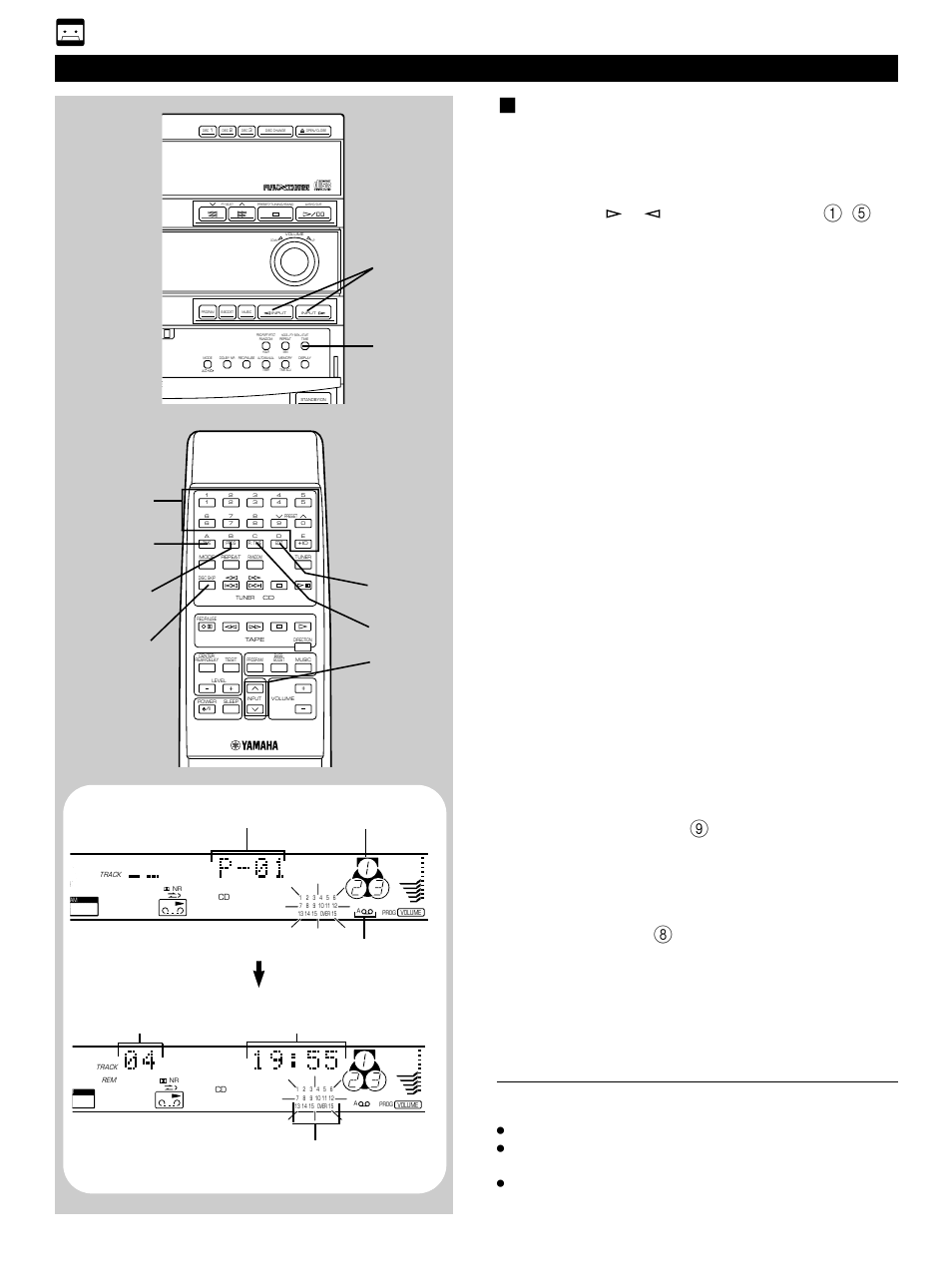 E-32, Recording Ⅵ manual edit recording, Time | Press input or once or more until “cd, Follow steps 3–5 on page 30, Shows the programming side currently selected, Press edit . (“edit, Lights up on the display.) the recording starts | Yamaha GX-700 User Manual | Page 40 / 52