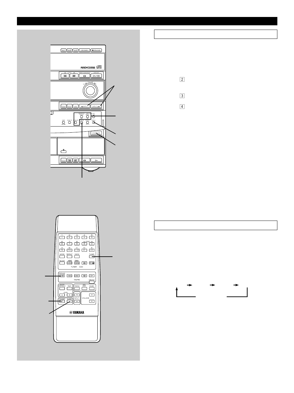 Timer recording, Sleep timer operation, E-40 | Using the built-in timer, Display, Standby/on power sleep, Play the desired sound source, Follow steps 2–3 of “basic recording” on page 28, Tune in to the station you want to record, Select “tuner”, and then press rec/ pause . (“rec | Yamaha GX-700 User Manual | Page 48 / 52