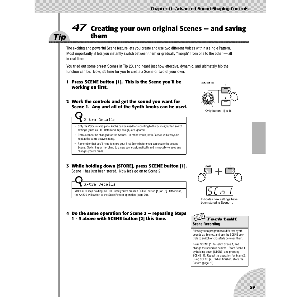 Tip 47, Ips 47, 60, 67 | Yamaha AN200 User Manual | Page 59 / 147