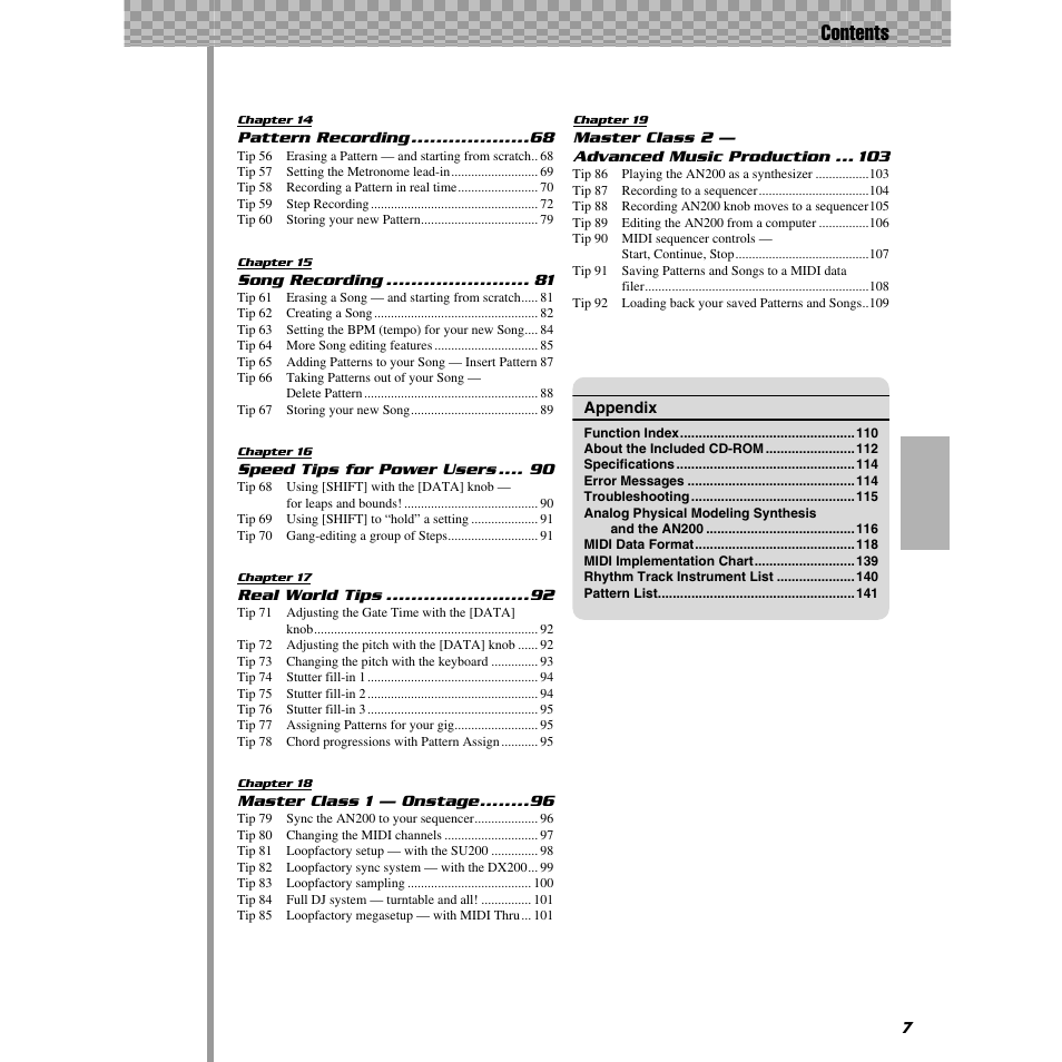 Yamaha AN200 User Manual | Page 7 / 147