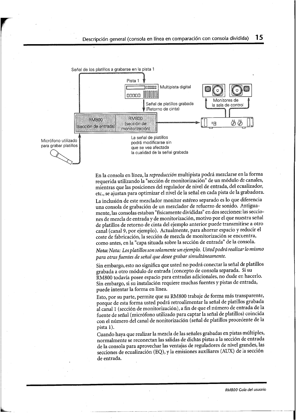 Yamaha RM800 User Manual | Page 138 / 163