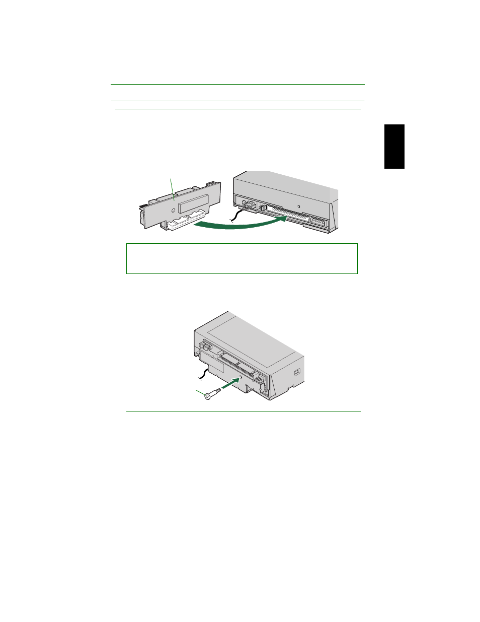 P. 18), Installing the scsi convertor to the crw2200 drive | Yamaha CD Recordable/Rewritable Drive CRW2200S User Manual | Page 26 / 75