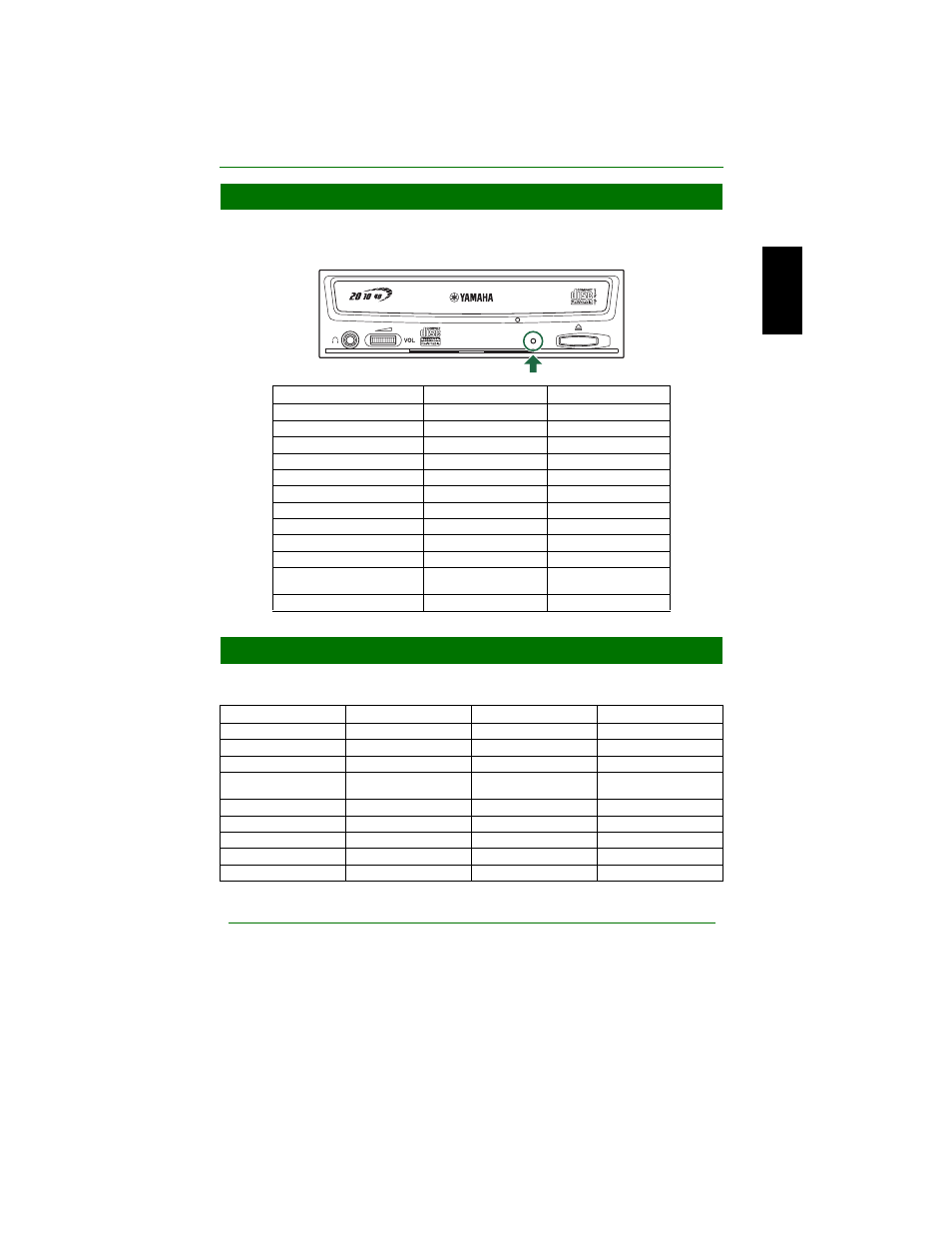 Led indicator messages, Crw2200 specifications, Led indicator messages crw2200 specifications | P. 60, P. 60), Supported formats | Yamaha CD Recordable/Rewritable Drive CRW2200S User Manual | Page 68 / 75