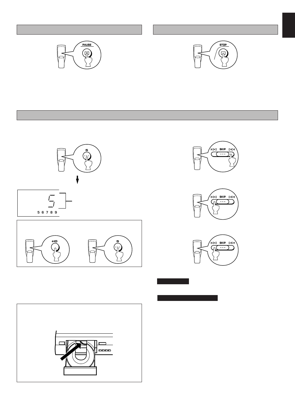 English | Yamaha CDX-490 User Manual | Page 9 / 23