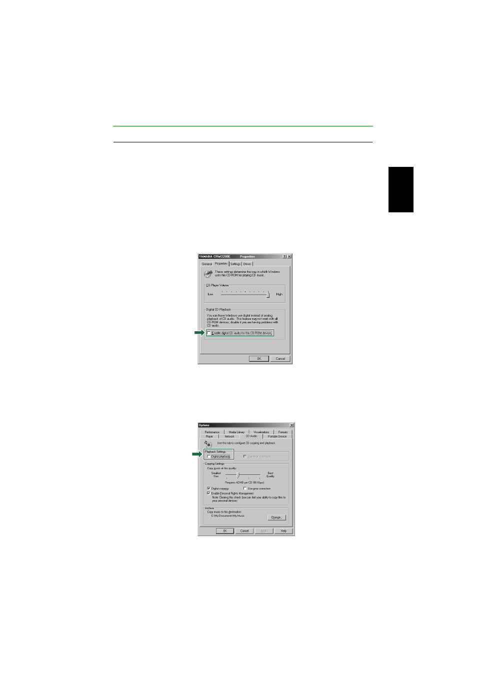Yamaha CD Recordable/Rewritable Drive CRW2200 User Manual | Page 40 / 51