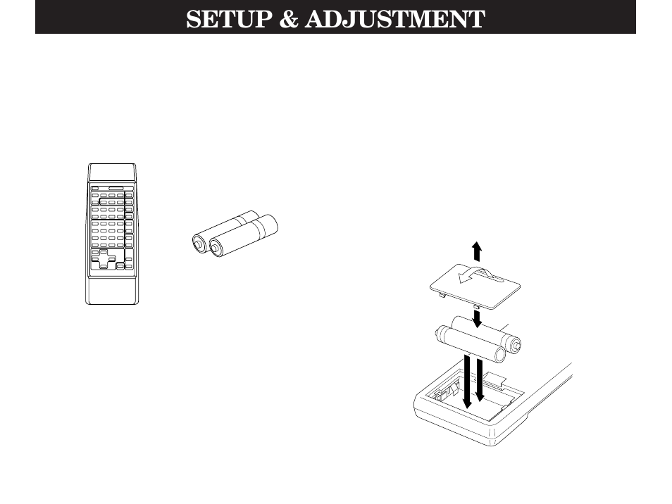 Setup & adjustment, 1. getting started | Yamaha DSP -A780 User Manual | Page 5 / 42