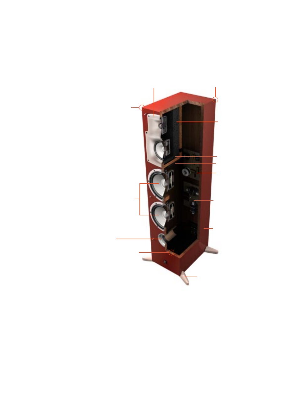Independent direct crossover networks | Yamaha NS-2HX User Manual | Page 5 / 8