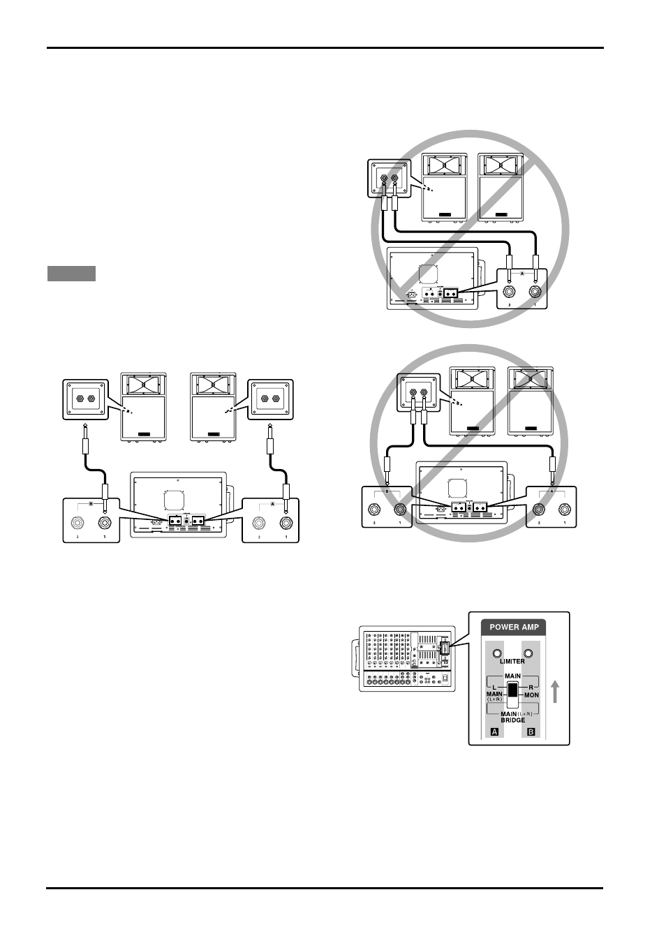 Emx88s/emx68s quick guide, Connection | Yamaha EMX68s User Manual | Page 8 / 34