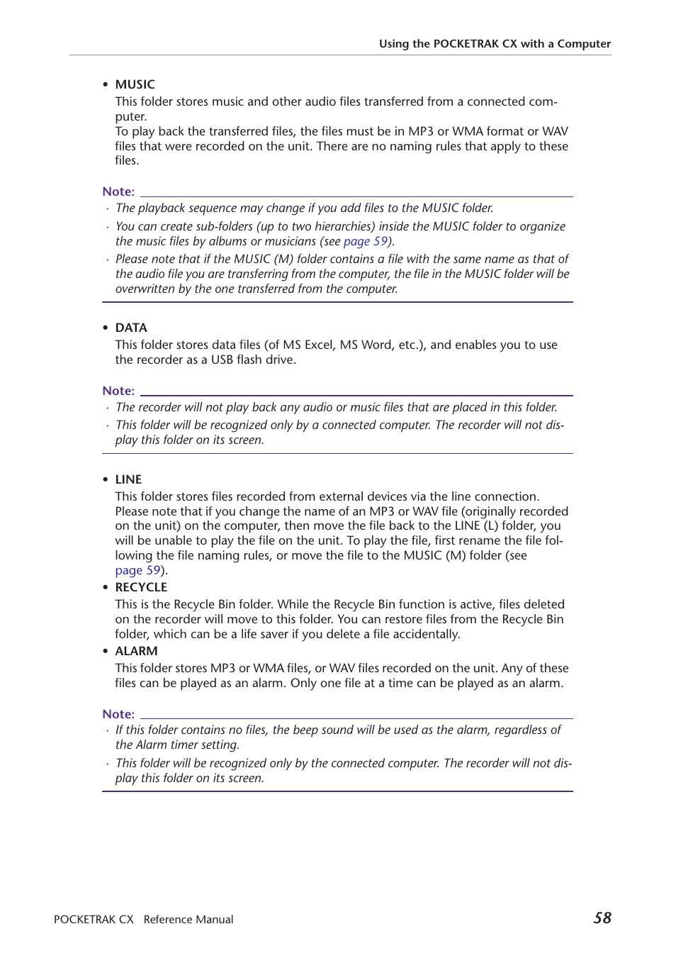 Yamaha Pocket Recorder User Manual | Page 58 / 83