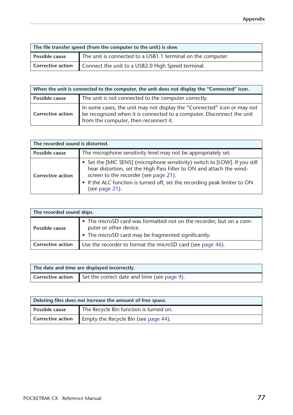 Yamaha Pocket Recorder User Manual | Page 77 / 83