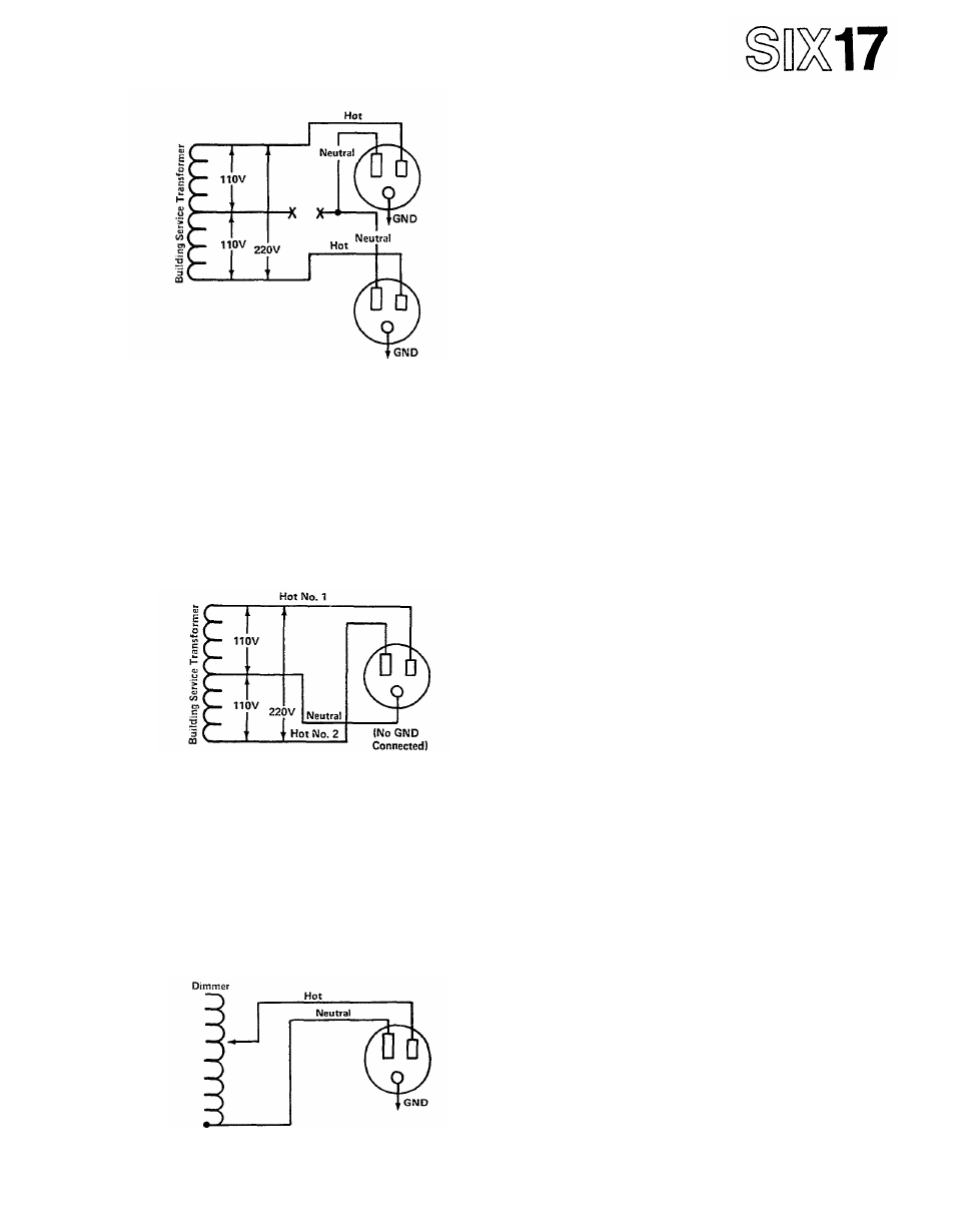 Mono operation 17 | Yamaha P-2200/2201 User Manual | Page 38 / 59