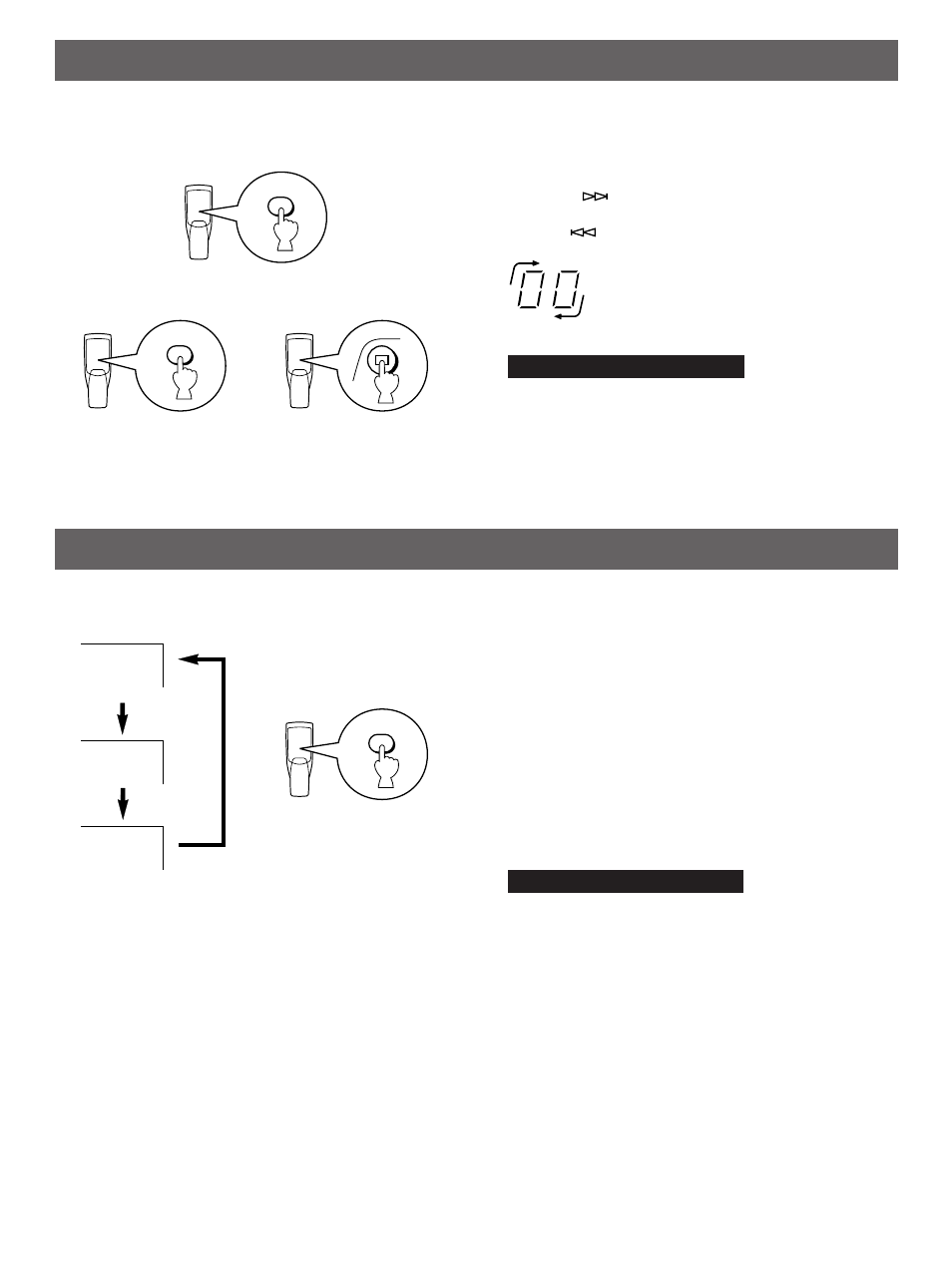 Random-sequence play, Repeat play | Yamaha CDX-393MKII User Manual | Page 12 / 23