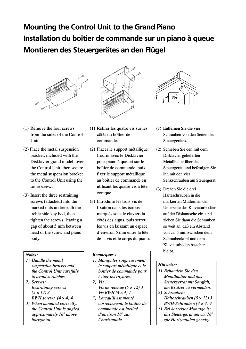 Yamaha DGC1B User Manual | Page 5 / 74