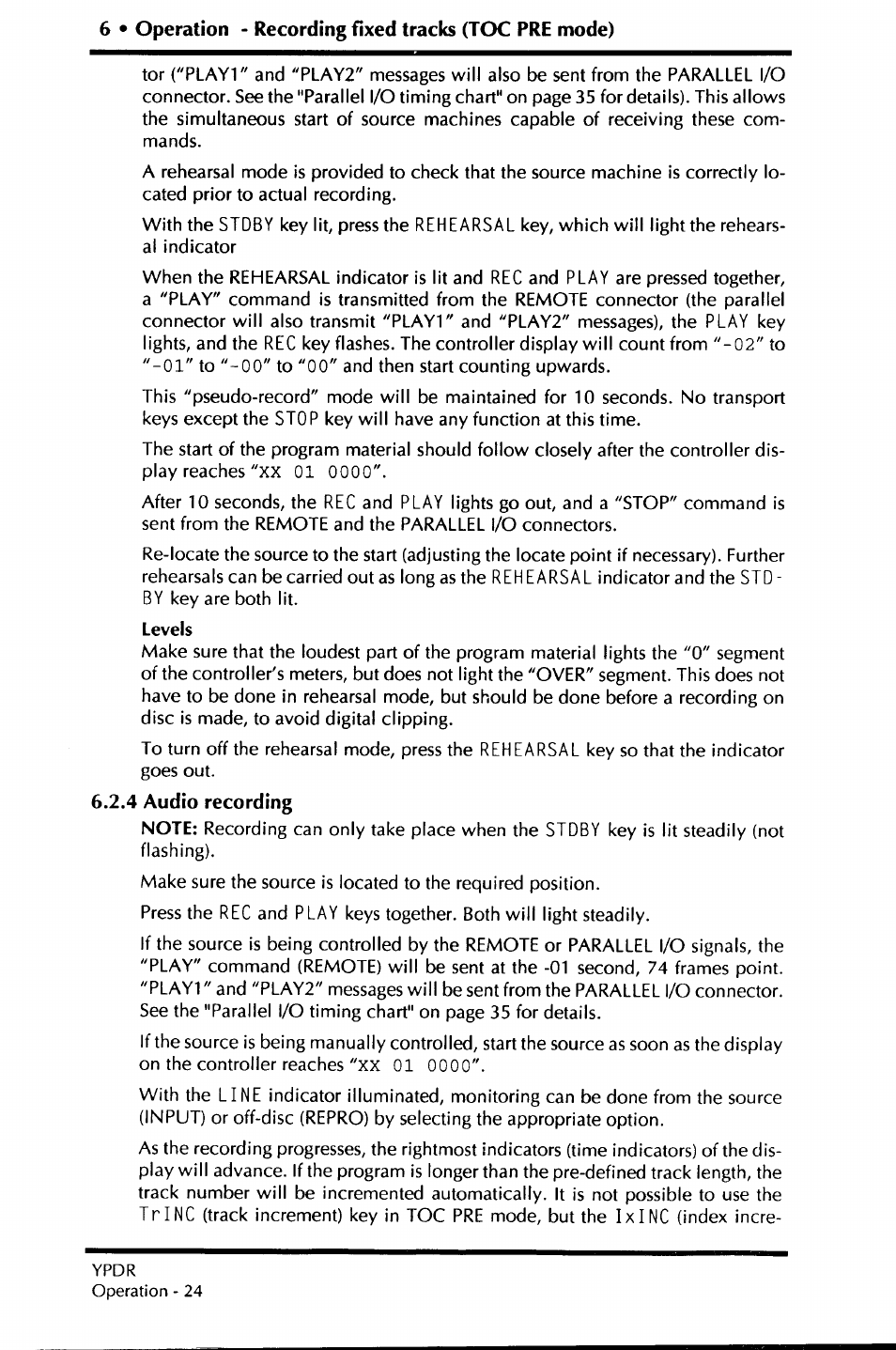 Yamaha YPDR601 User Manual | Page 28 / 42