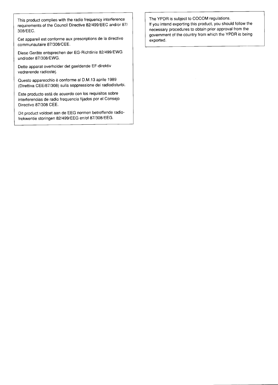 Yamaha YPDR601 User Manual | Page 4 / 42