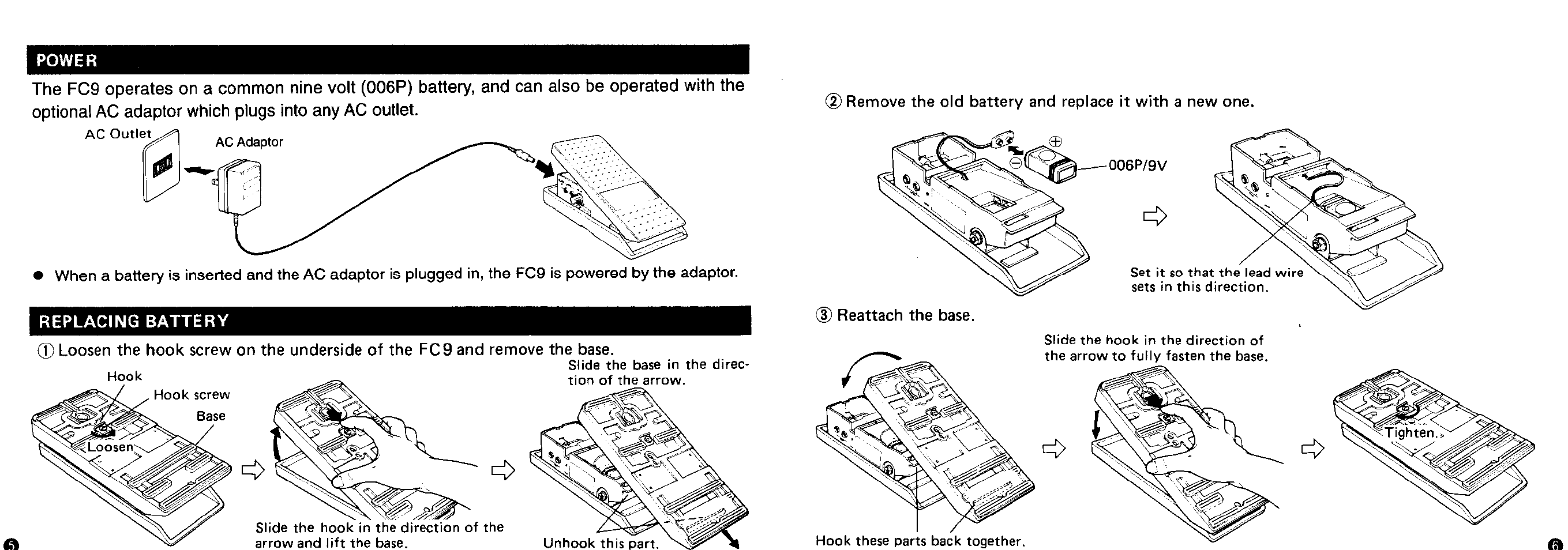 Yamaha Foot Controller FC9 User Manual | Page 5 / 7