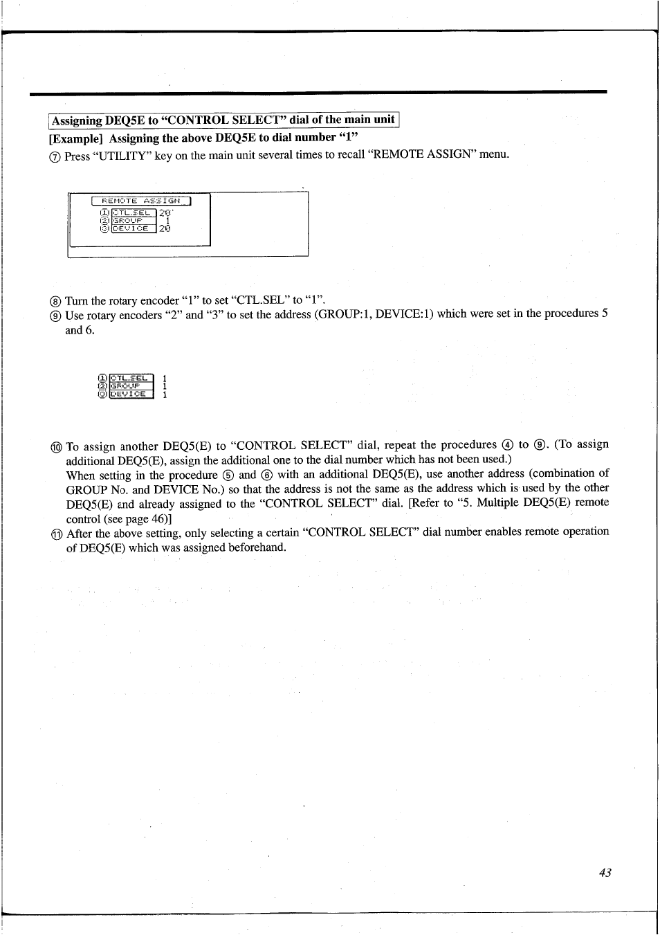 Yamaha DEQ5 User Manual | Page 49 / 191