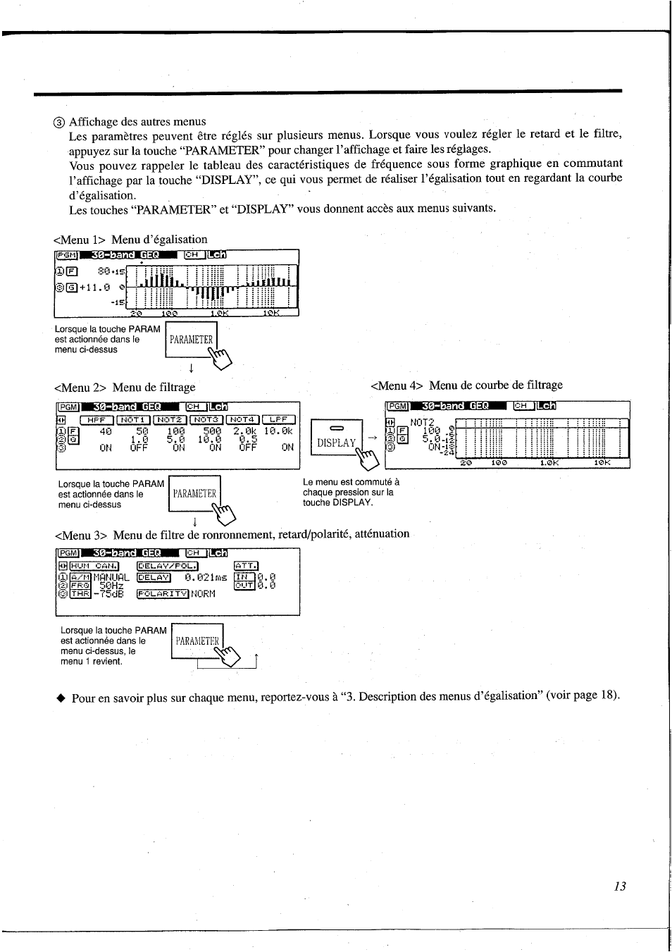 T> 1 | Yamaha DEQ5 User Manual | Page 80 / 191