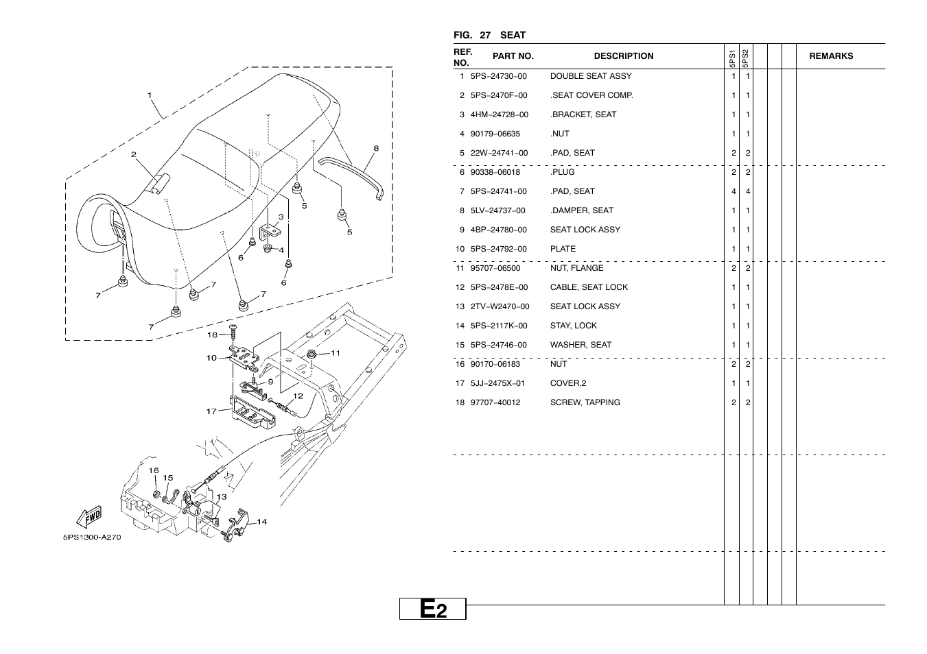 Seat | Yamaha TDM900P User Manual | Page 49 / 79