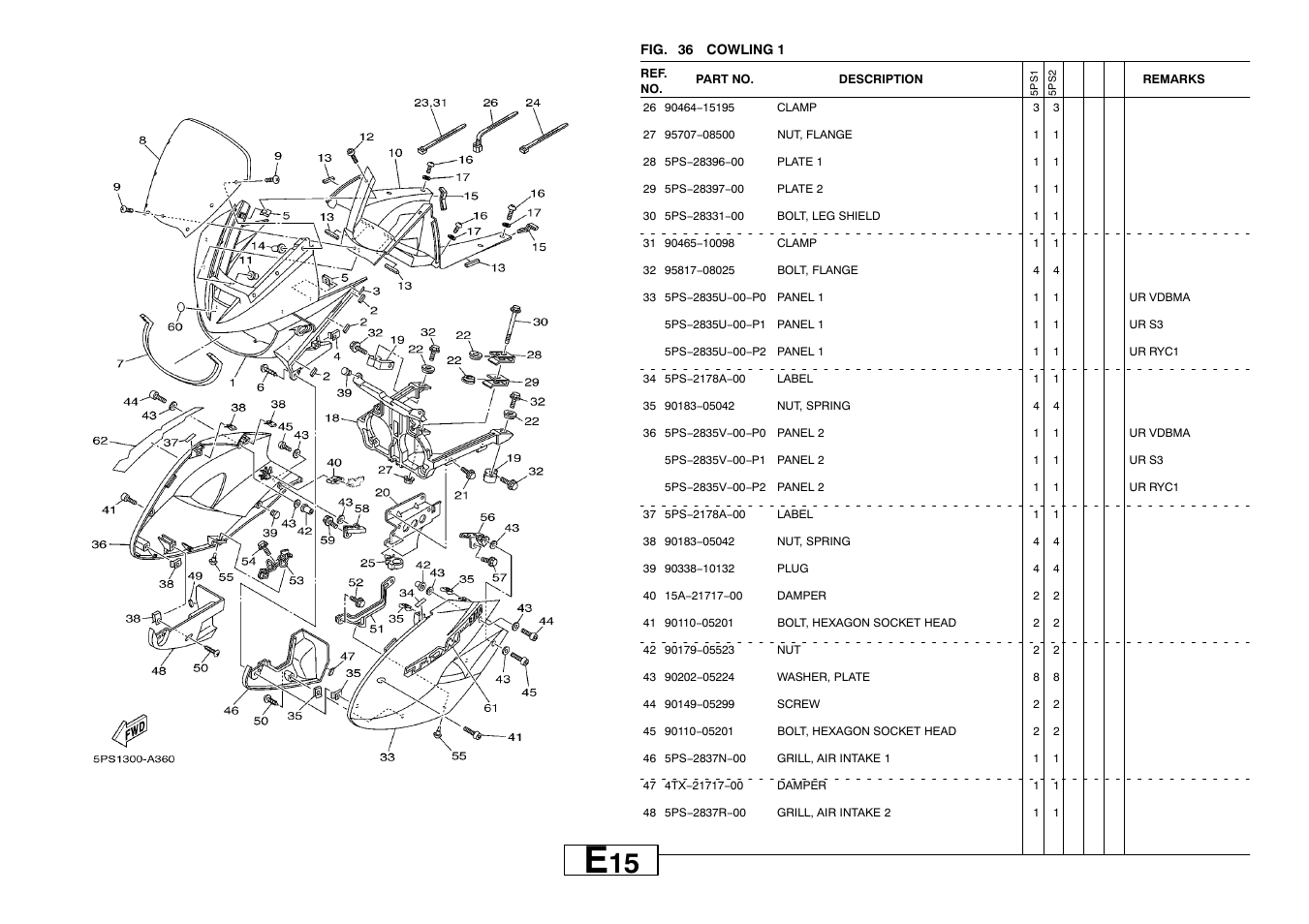 Yamaha TDM900P User Manual | Page 62 / 79