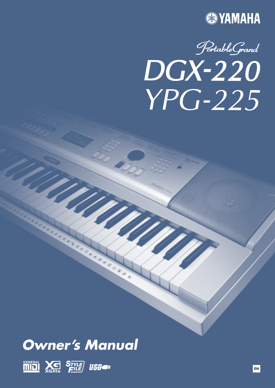 Yamaha YPG-225 User Manual | 118 pages