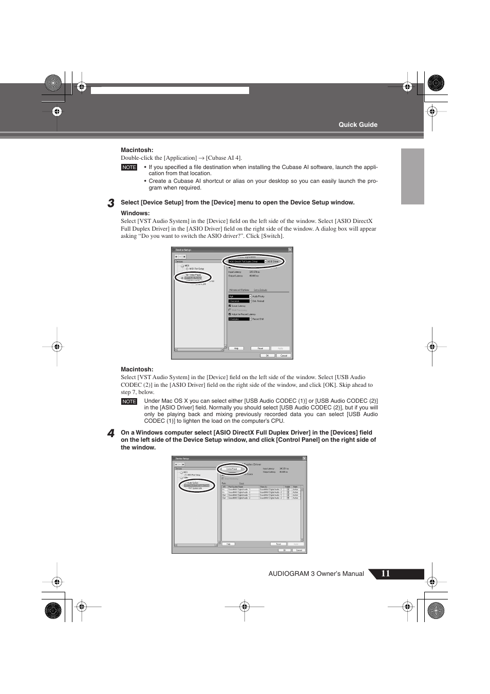 Yamaha Audiogram 3 User Manual | Page 11 / 28