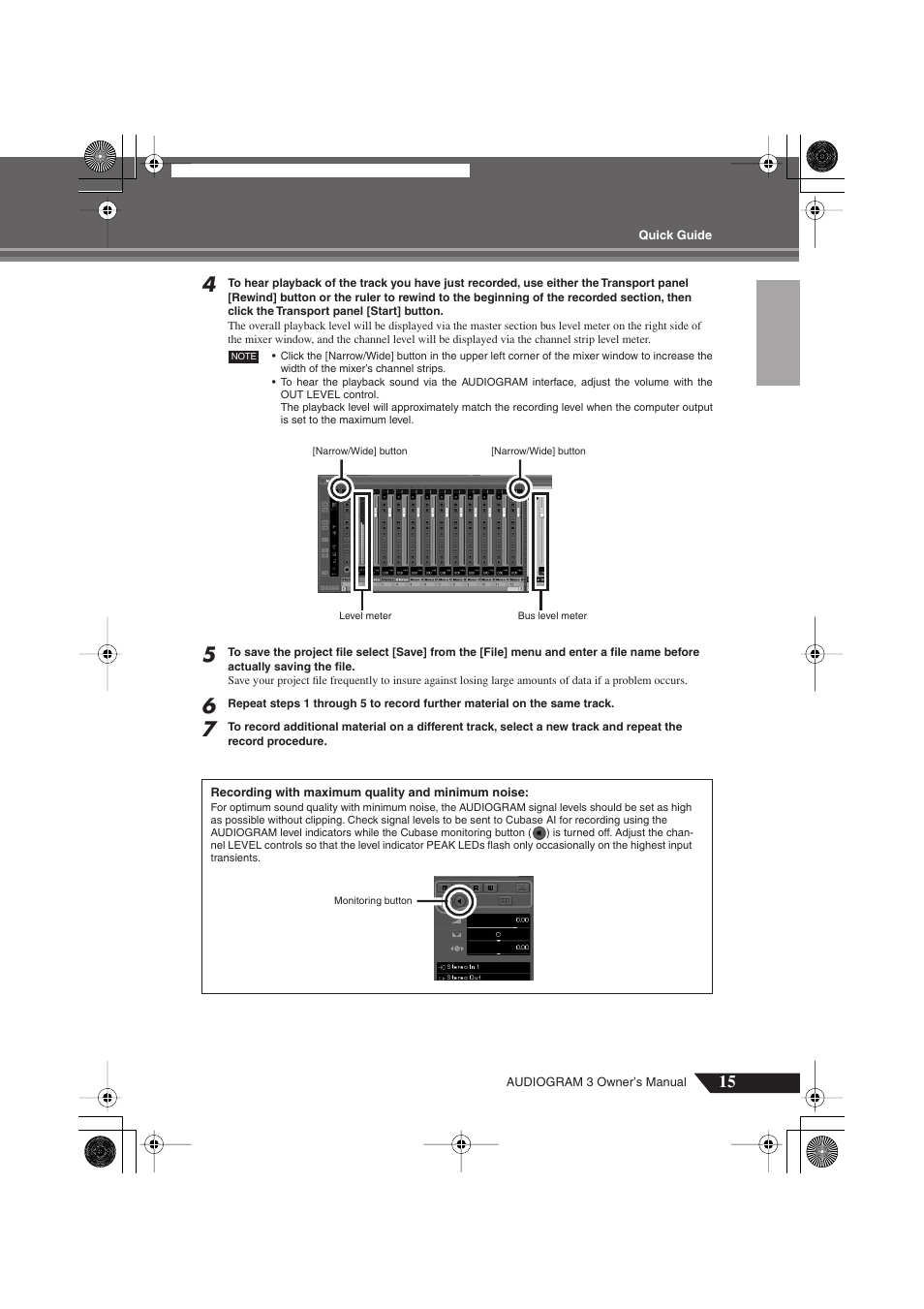 Yamaha Audiogram 3 User Manual | Page 15 / 28
