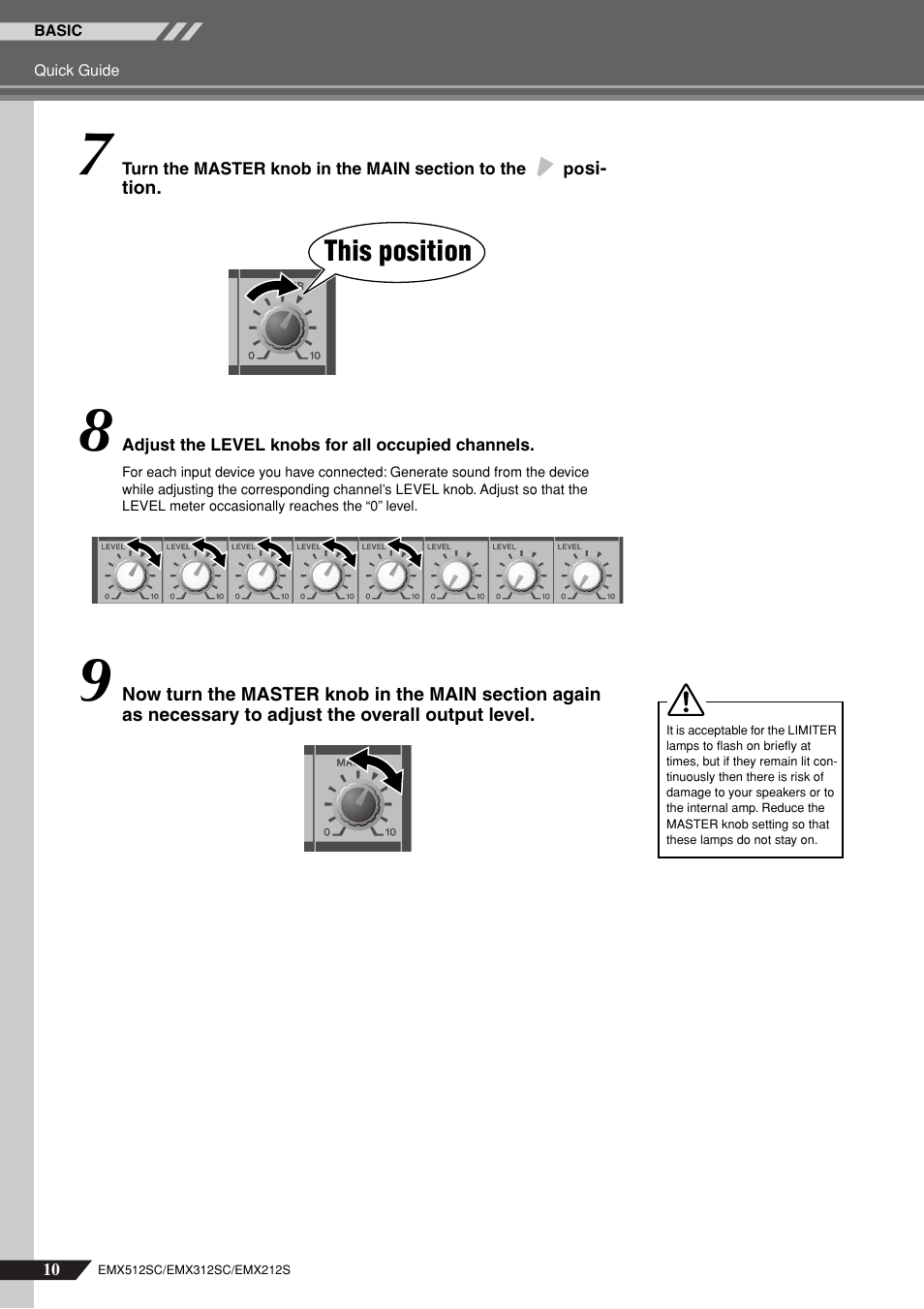 Yamaha EMX212S User Manual | Page 10 / 36