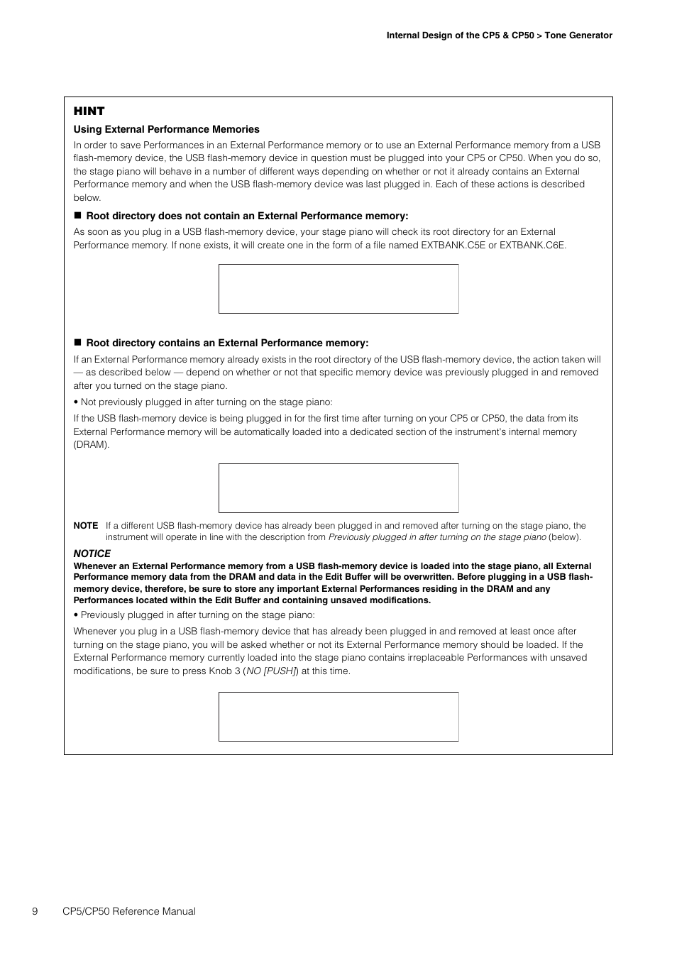 Yamaha CP5 User Manual | Page 9 / 57