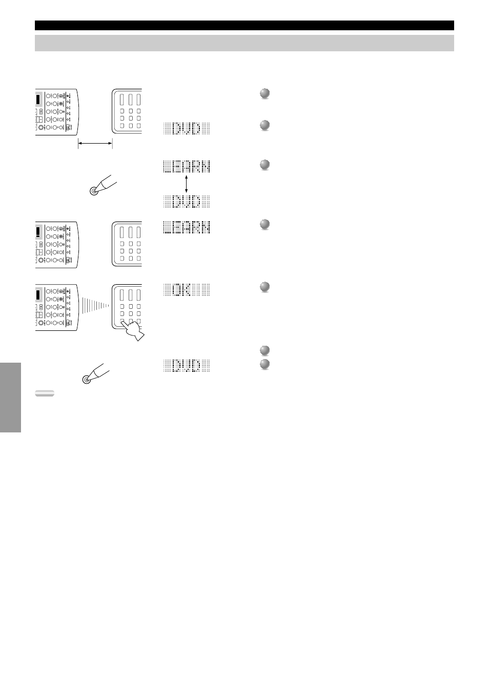 Programming a new remote control function, 46 programming a new remote control function | Yamaha DSP-AX2  EN User Manual | Page 48 / 71