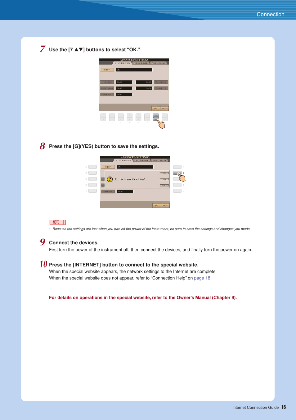 Yamaha CVP-509  EN User Manual | Page 16 / 20