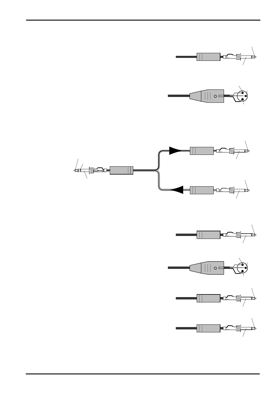 Input jacks 13–16, Mix out 1–10 jacks, Mix insert i/o jacks | Aux return 1–4 jacks, St1 out jacks, St2 out jacks, Matrix out jacks 1/2 | Yamaha GA24/12 User Manual | Page 19 / 26