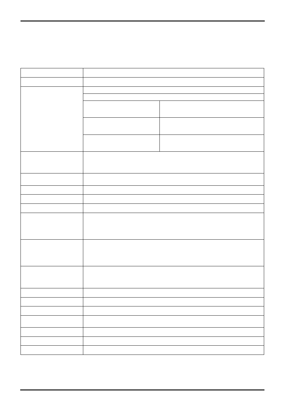 Specifications, General specifications | Yamaha GA24/12 User Manual | Page 22 / 26