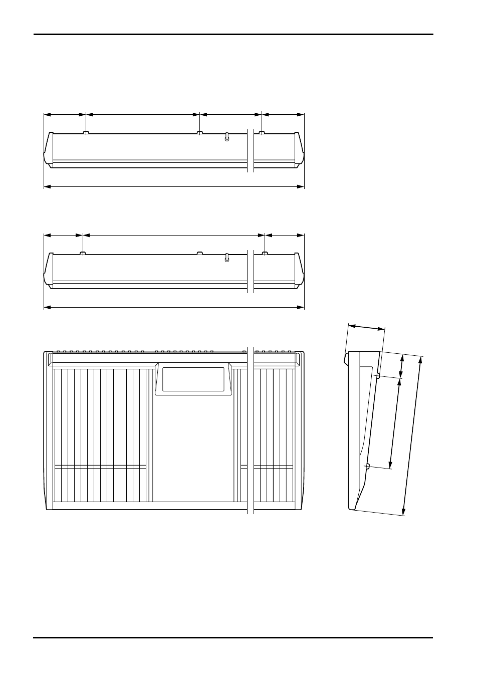 Dimensions | Yamaha GA24/12 User Manual | Page 24 / 26