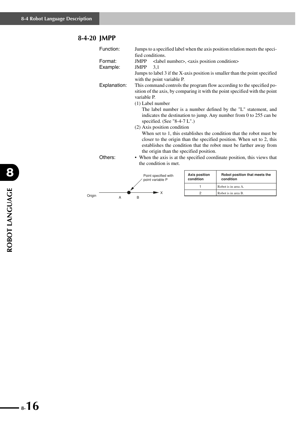 4-20 jmpp, Robot language | Yamaha SRCP User Manual | Page 114 / 246