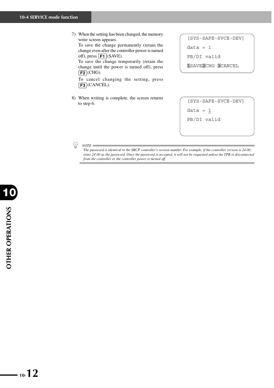 Other opera tions | Yamaha SRCP User Manual | Page 158 / 246