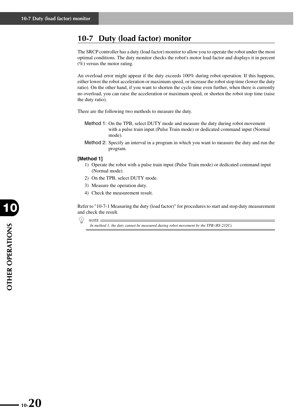 7 duty (load factor) monitor | Yamaha SRCP User Manual | Page 166 / 246