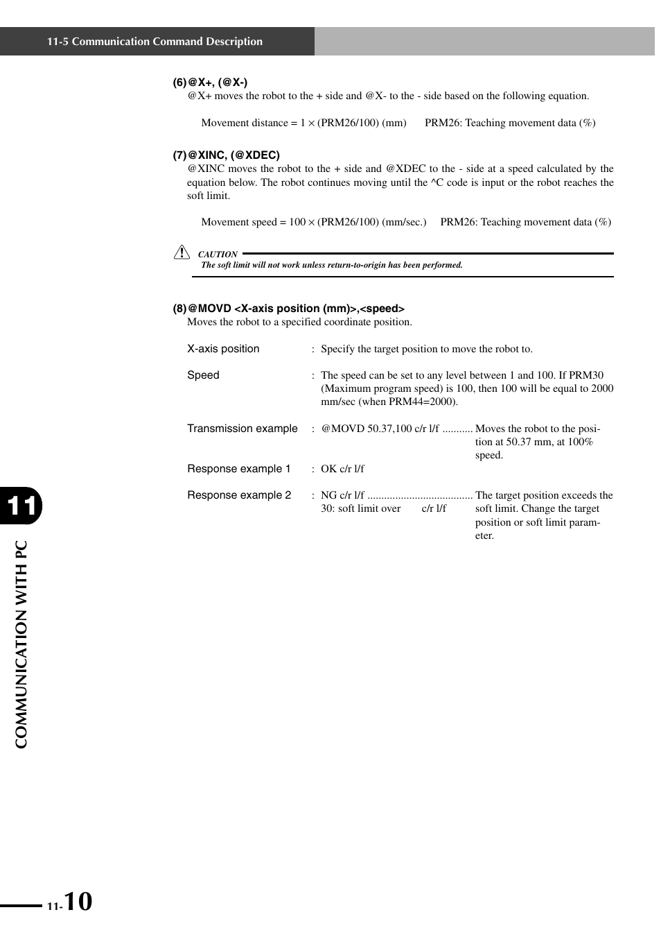 Communica tion with pc | Yamaha SRCP User Manual | Page 186 / 246