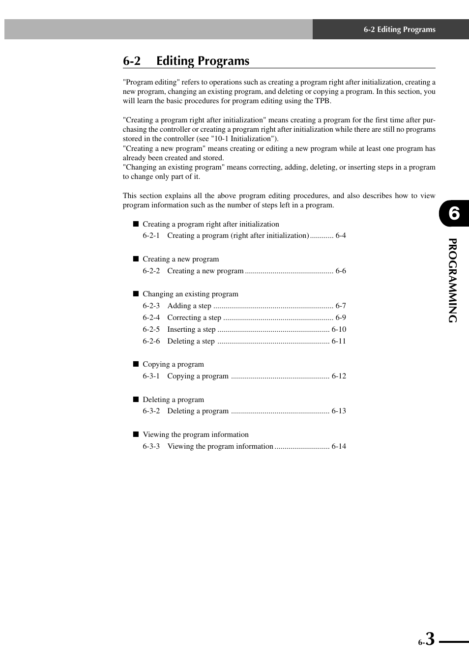 2 editing programs, Programming | Yamaha SRCP User Manual | Page 77 / 246