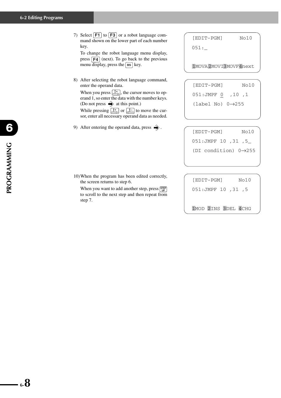 Programming | Yamaha SRCP User Manual | Page 82 / 246