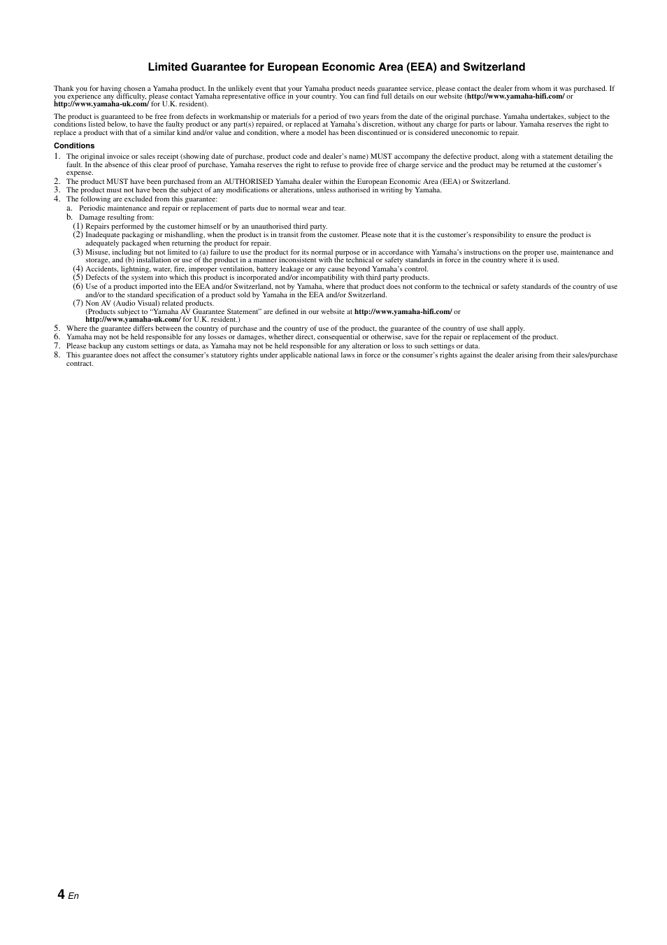 Yamaha NOT FOND DSP-Z11 User Manual | Page 4 / 150