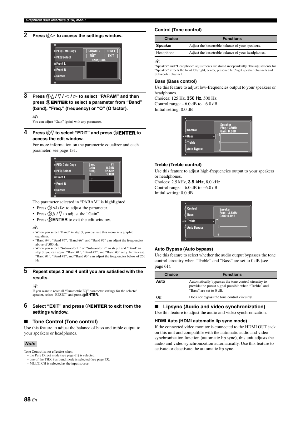 P. 88 | Yamaha NOT FOND DSP-Z11 User Manual | Page 88 / 150