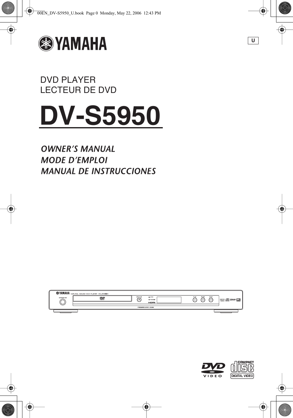 Yamaha DV-S5950 User Manual | 47 pages