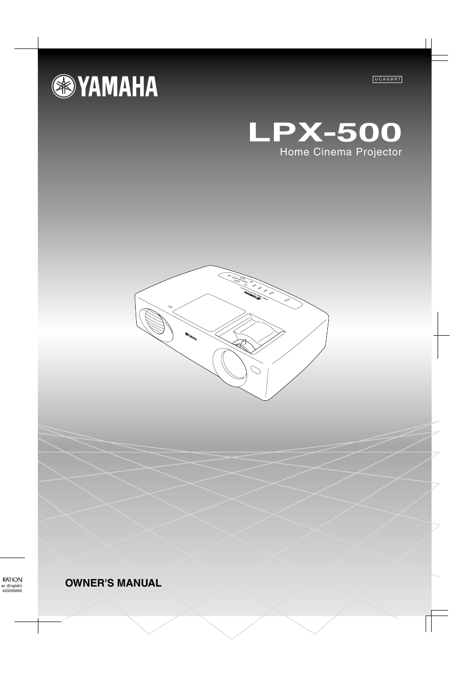 Yamaha LPX-500 User Manual | 80 pages