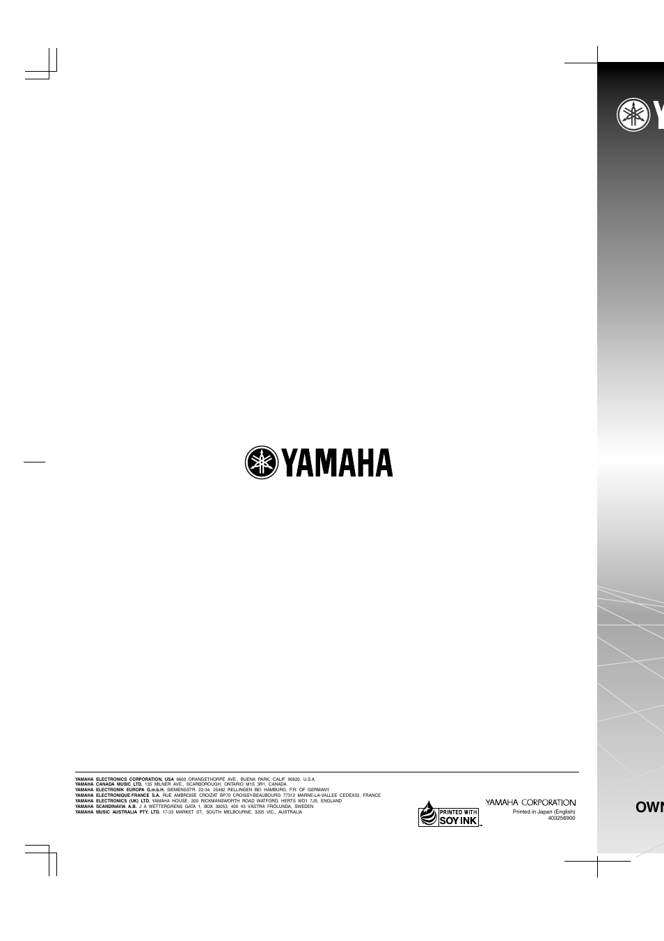 Yamaha LPX-500 User Manual | Page 68 / 80