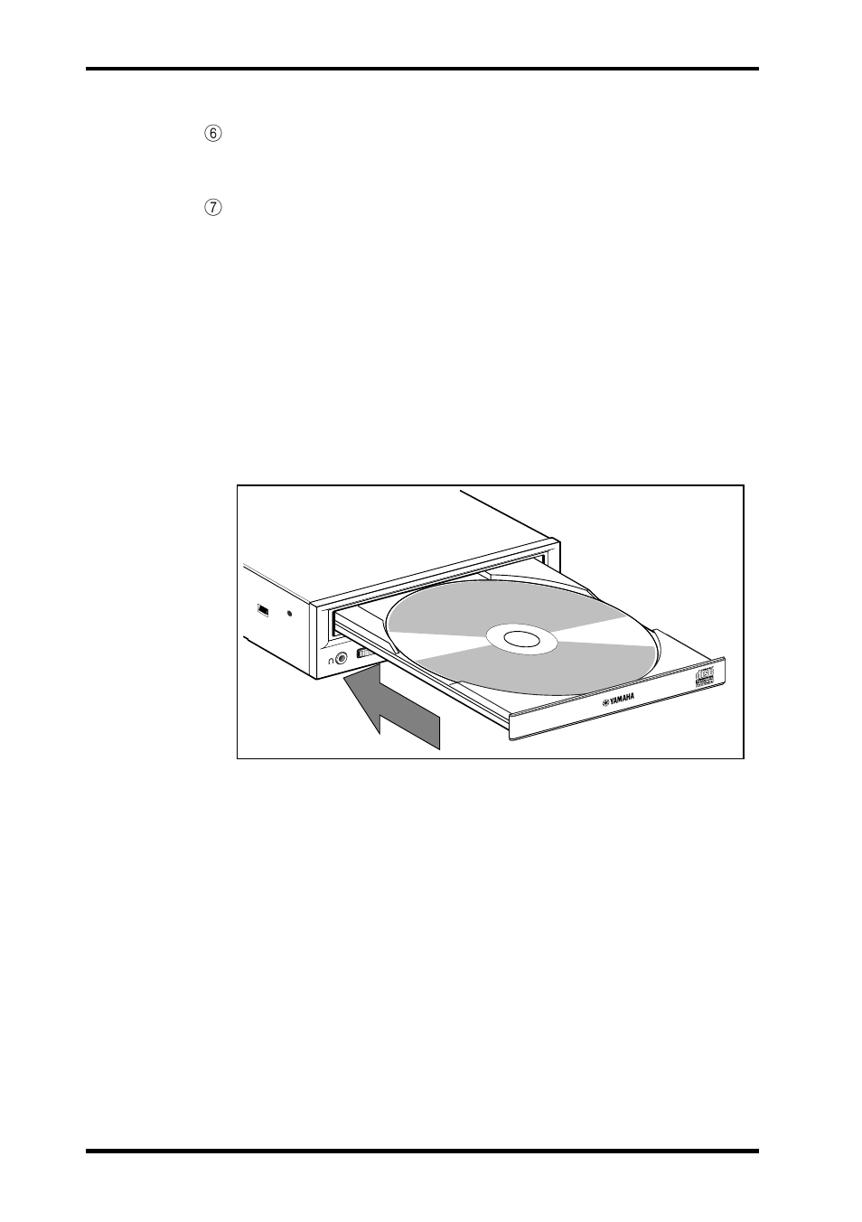 Loading a disc, Chapter 3 - operation | Yamaha CRW4416S User Manual | Page 20 / 26