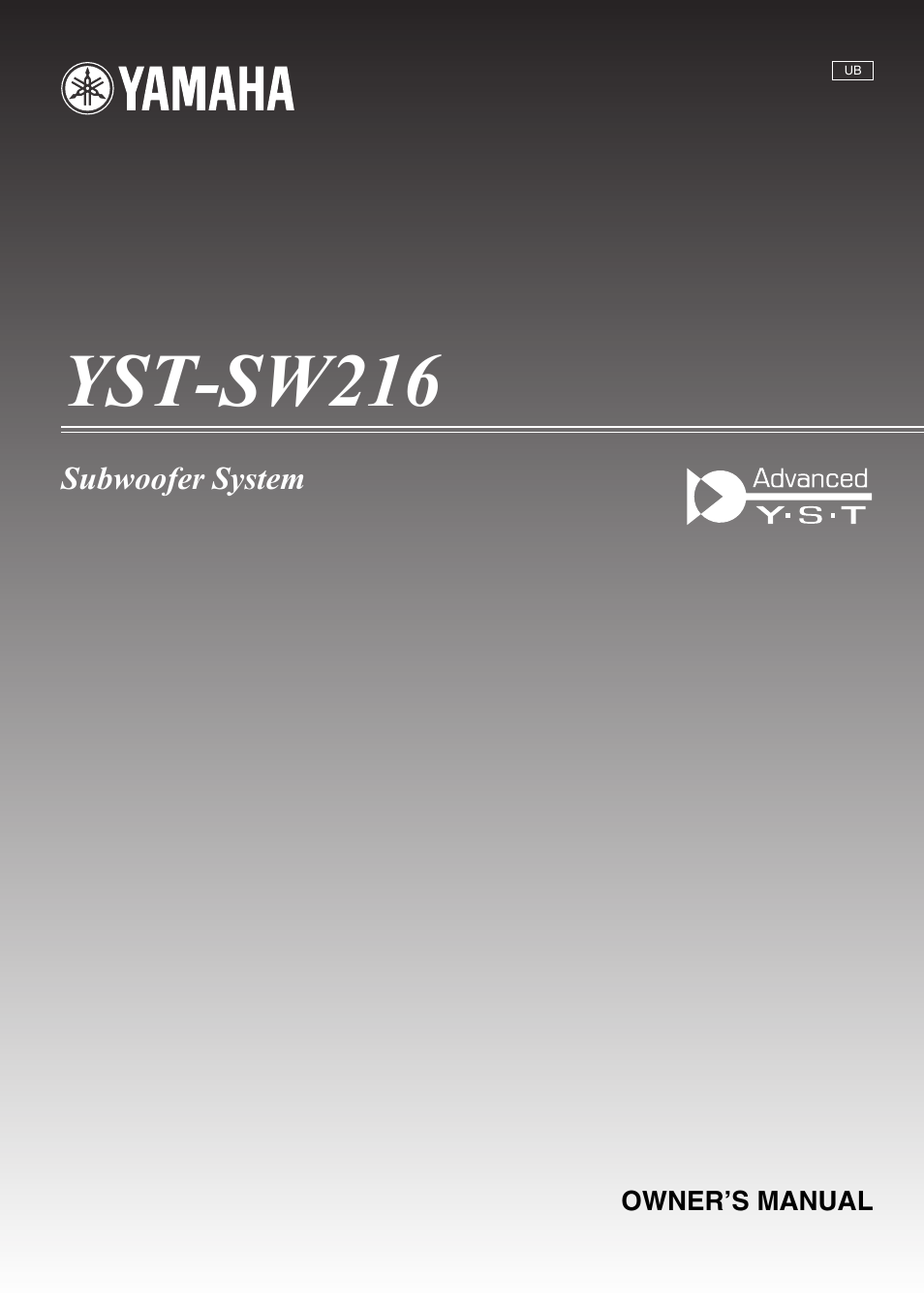 Yht575-4.pdf, Yst-sw216 | Yamaha HTR-5940 AV User Manual | Page 126 / 169