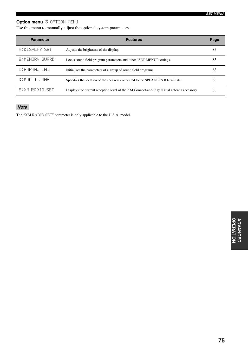 Yamaha HTR-5940 AV User Manual | Page 79 / 169