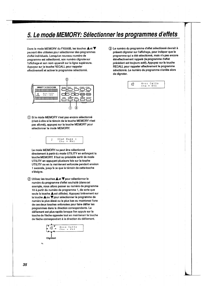 Yamaha FX500B User Manual | Page 36 / 94