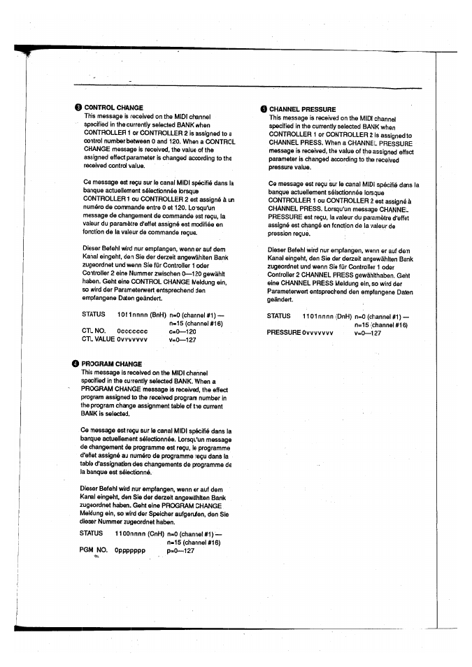 Yamaha FX500B User Manual | Page 79 / 94